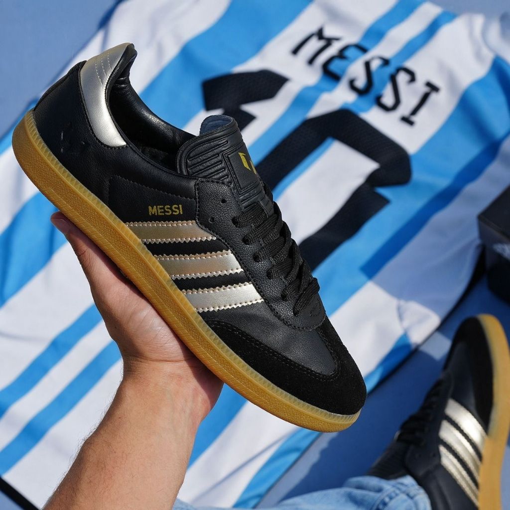 Adidas Samba Messi cuerina
