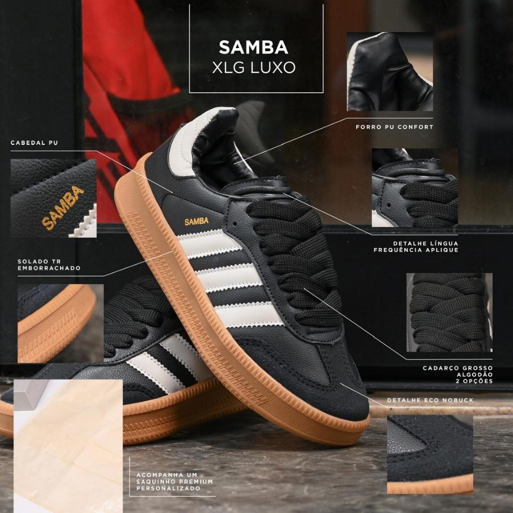 Adidas Samba XLG cuerina