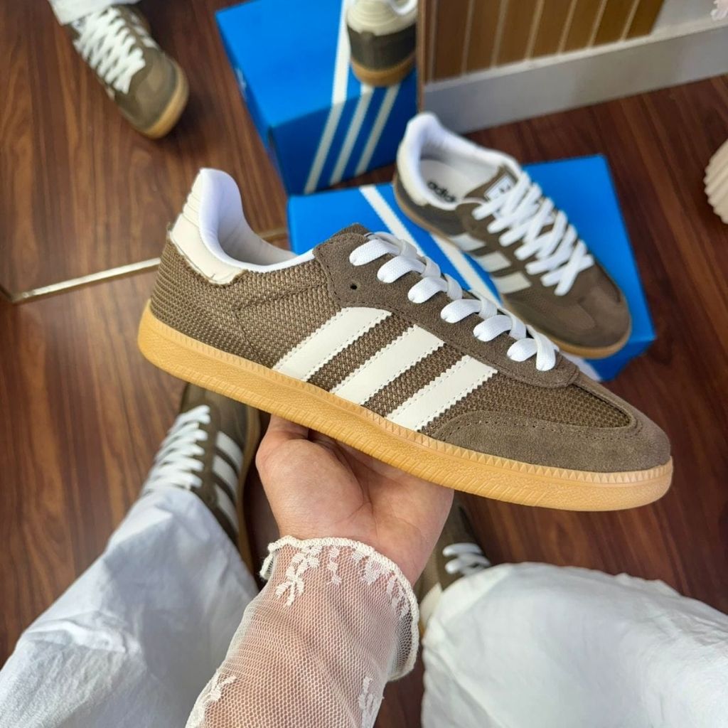 Adidas Samba tela y cuero gamuzado