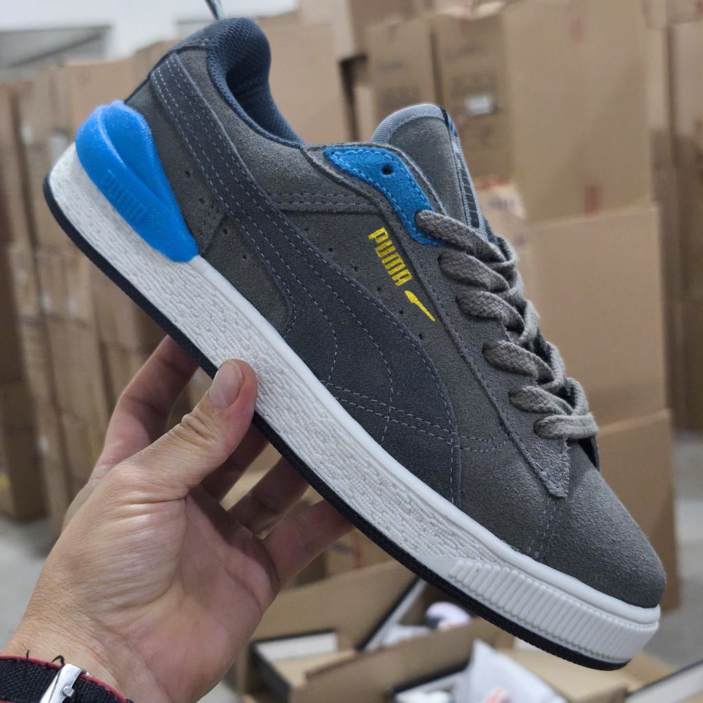 Puma Suede Block Cuero